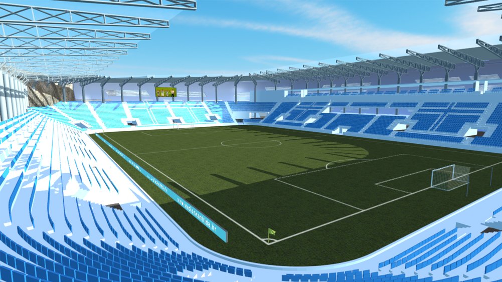 HNK Rijeka] New concept for the stadium Kantrida : r/soccer