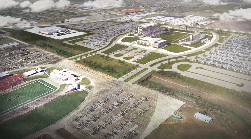 Design Katy ISD Stadium StadiumDB
