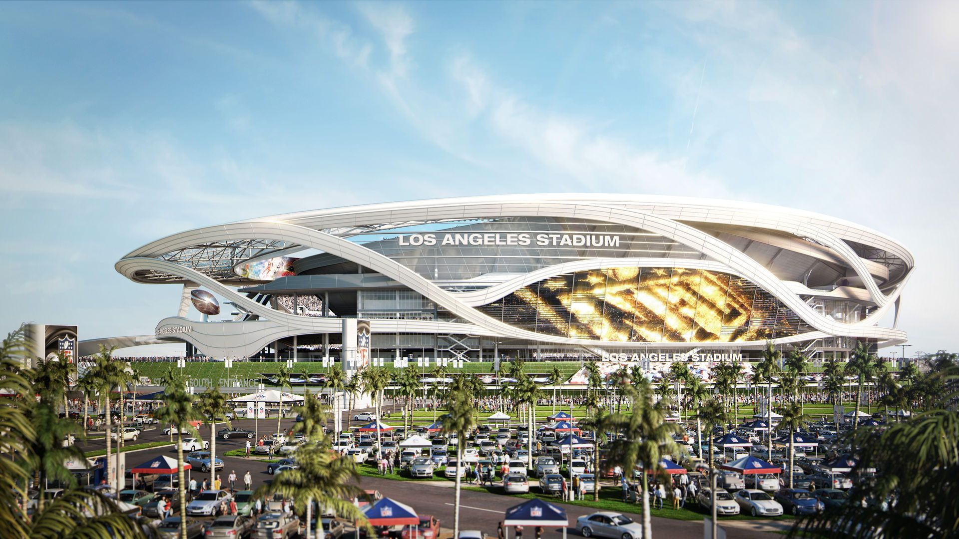 Proposed Los Angeles stadium releases new designs