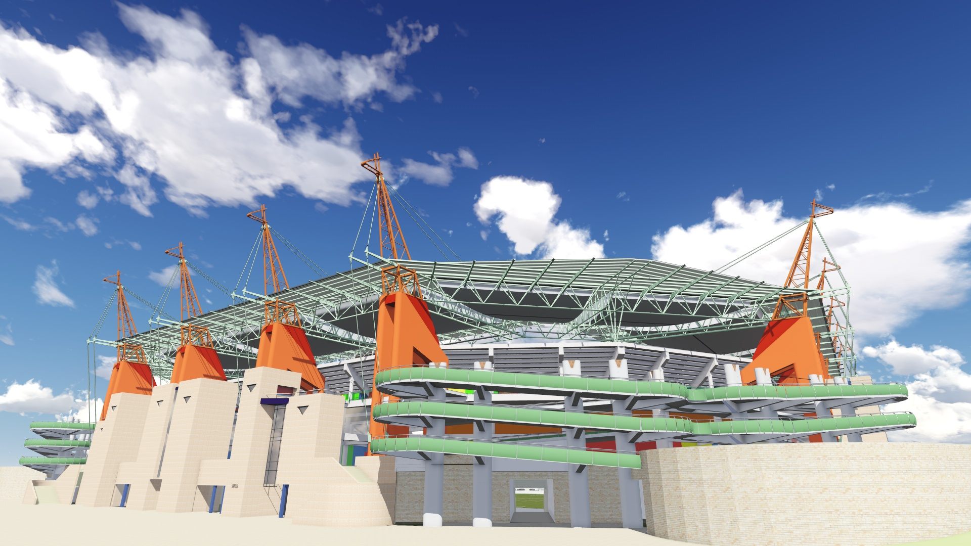 Design Mbombela Stadium