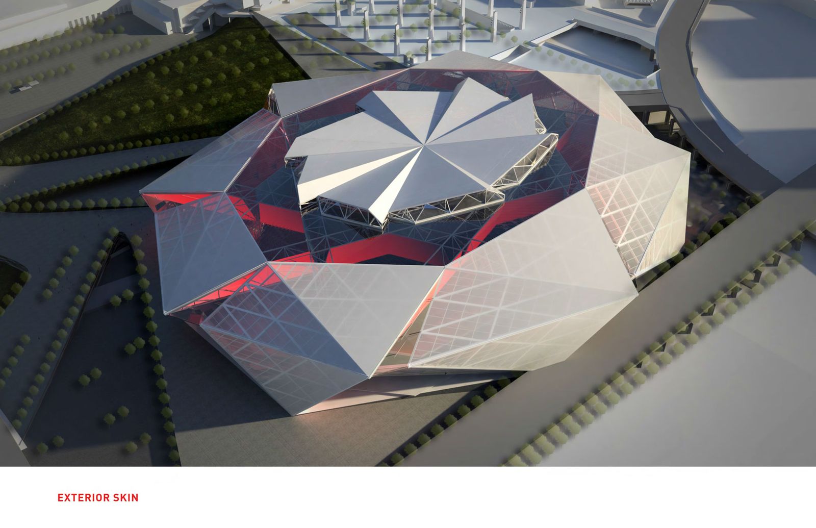 new falcons stadium retractable roof