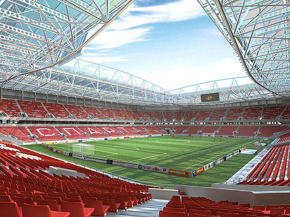 Otkritie Arena, FC Spartak, Moscow, stadium design