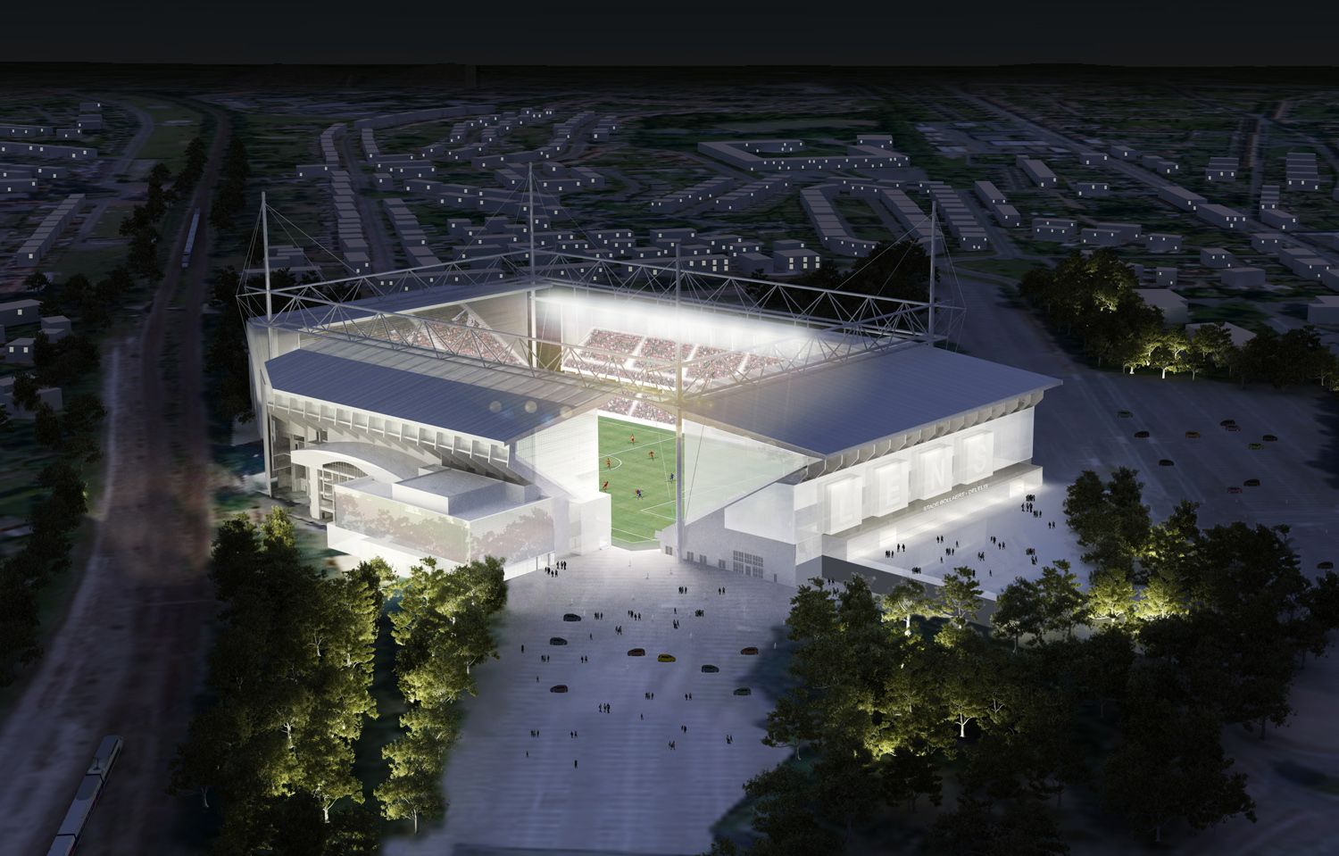 Design: Stade Bollaert-Delelis –