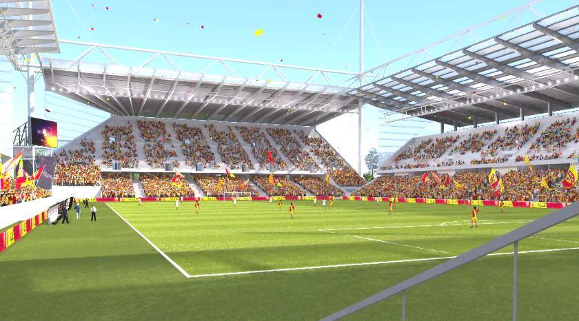 Stade Bollaert-Delelis - RC Lens 3D model