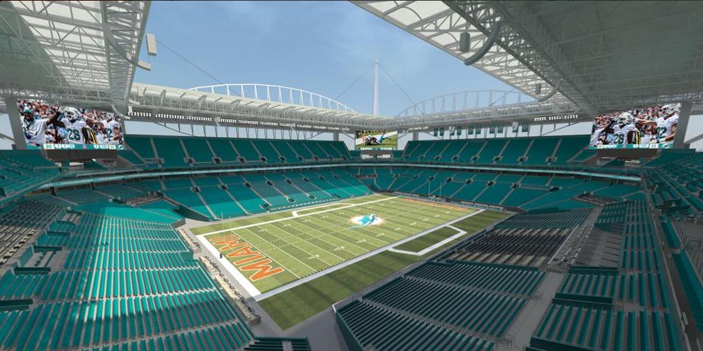 Sun Life Stadium is getting a roof - Archer Stadium Seating