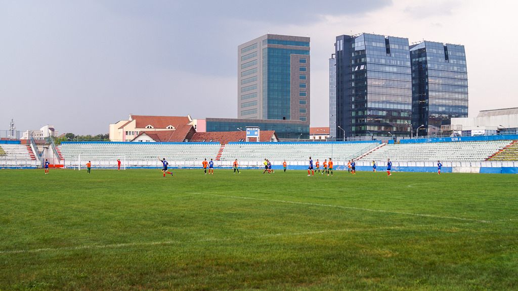 Stadionul Municipal (Sibiu), FC Hermannstadt, Google Earth