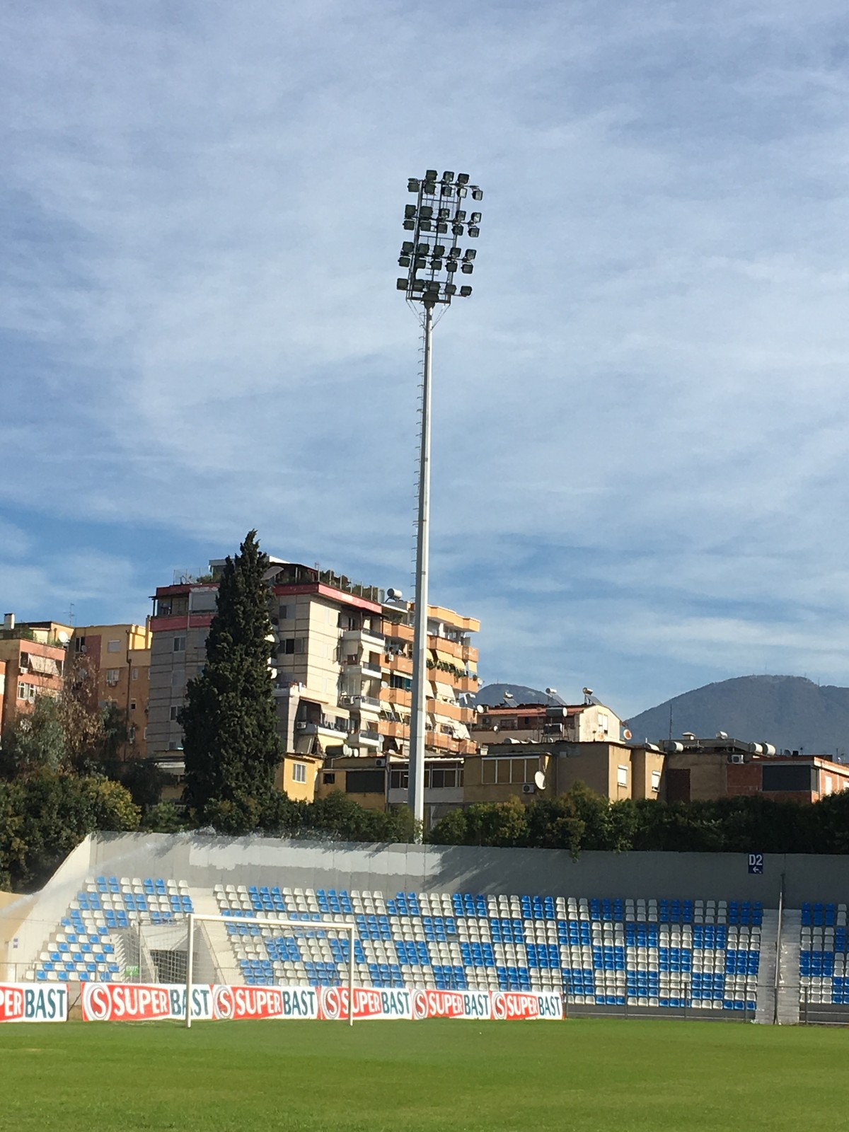 Selman Stermasi Stadium, home to KF Tirana, FK Partizani , Dinamo