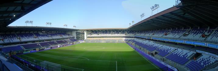 RSCA Futures will play in the Lotto Park and in the King Baudouin Stadium