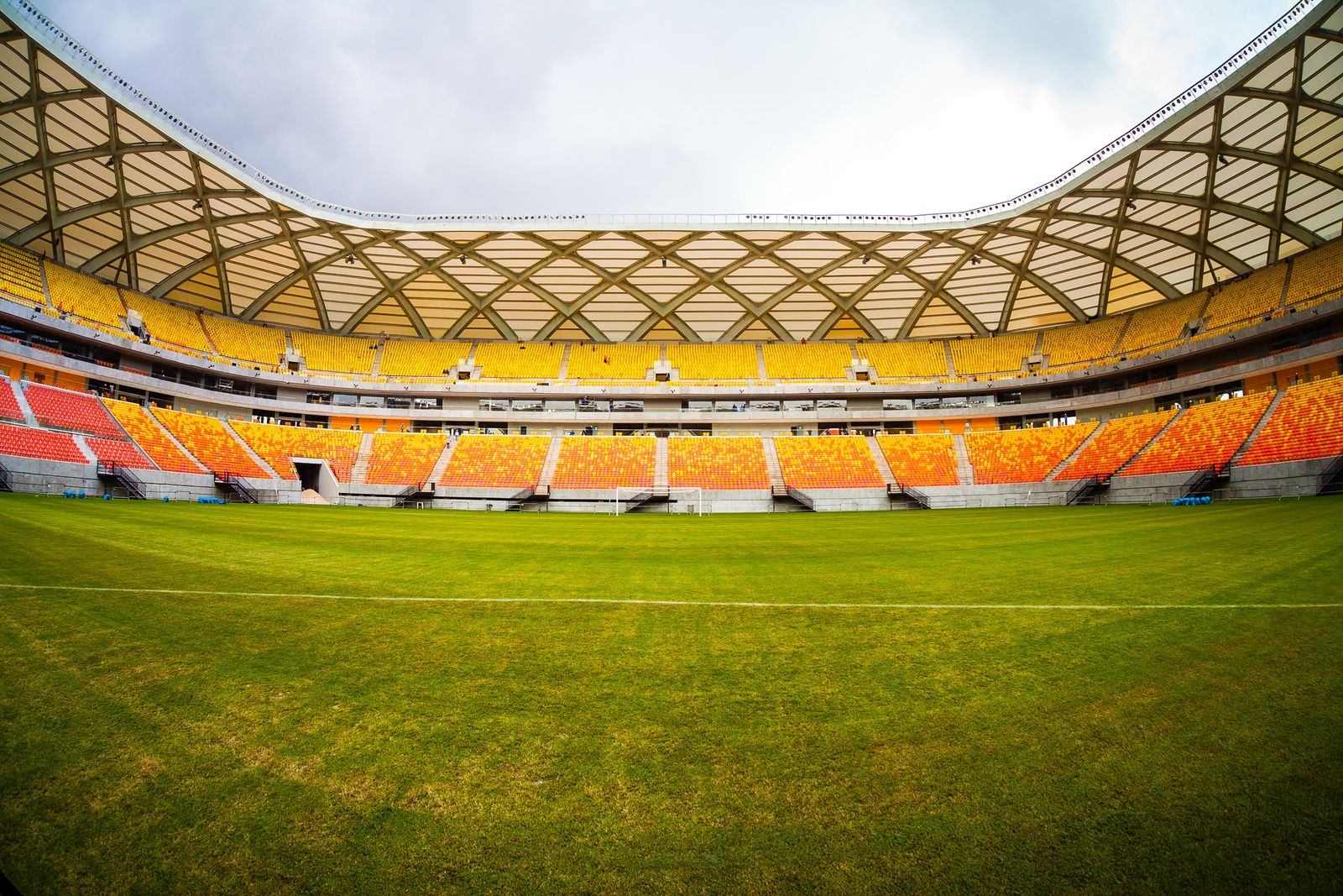 Arena Amazônia in Manaus .Capacity 46000 : Design-wise, the