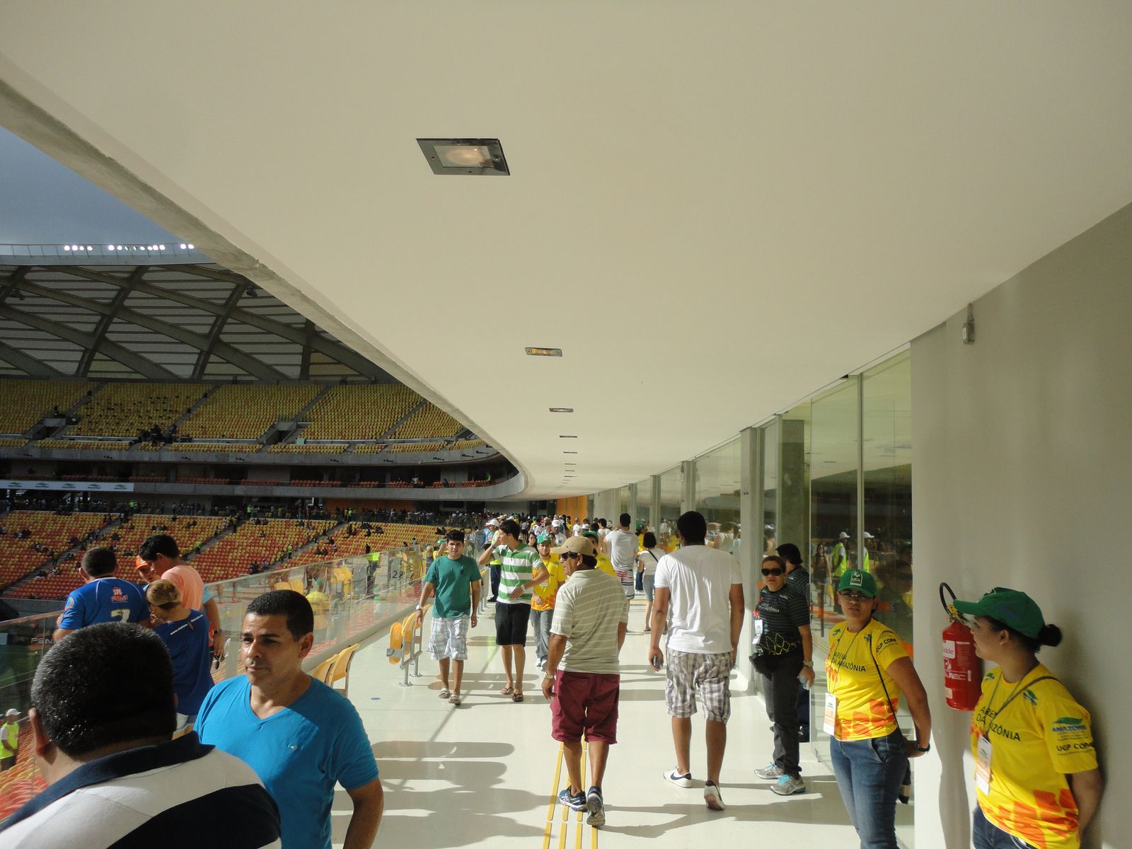 Arena Amazônia in Manaus .Capacity 46000 : Design-wise, the