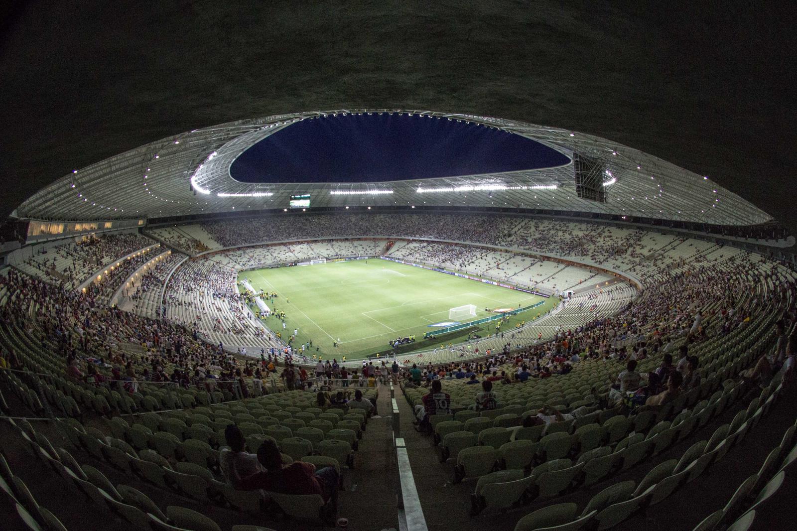 Brasilien Fortaleza Stadionpostkarte Castelão 
