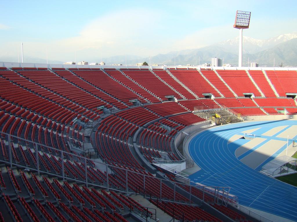 Estadio nacional julio martinez pradanos hi-res stock photography