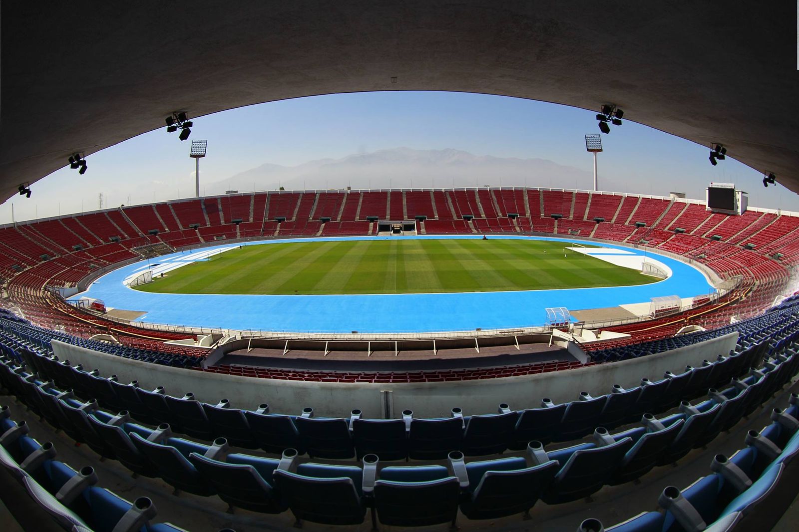 Estadio nacional julio martinez pradanos hi-res stock photography