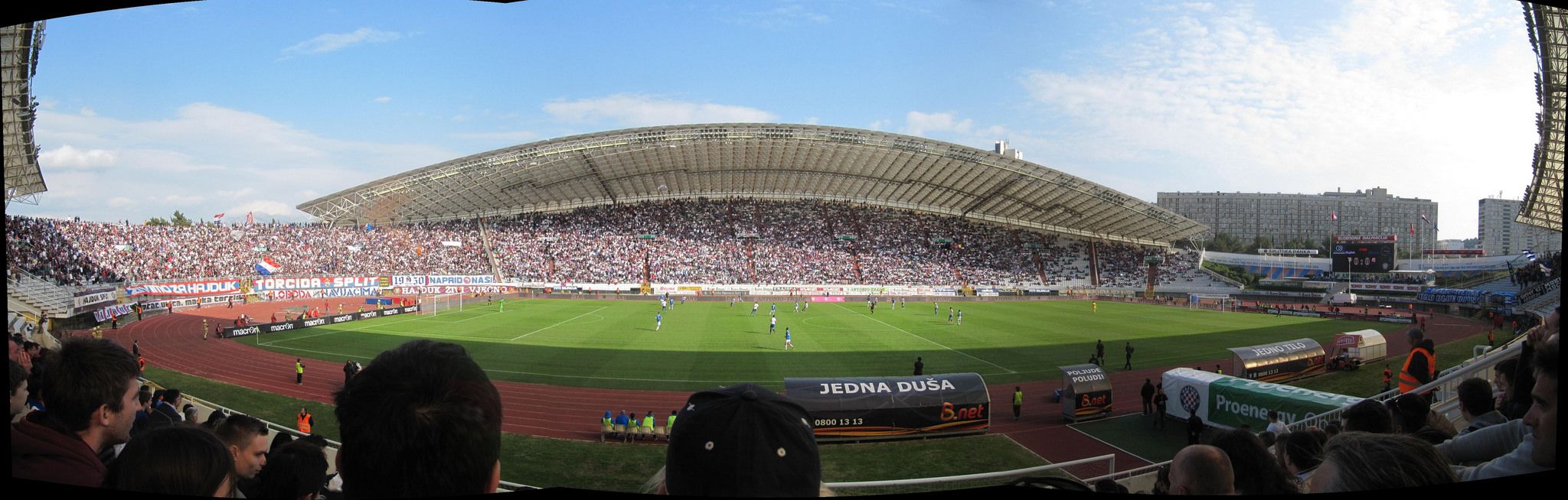 Poljud, home to Hajduk Split - Football Ground Map