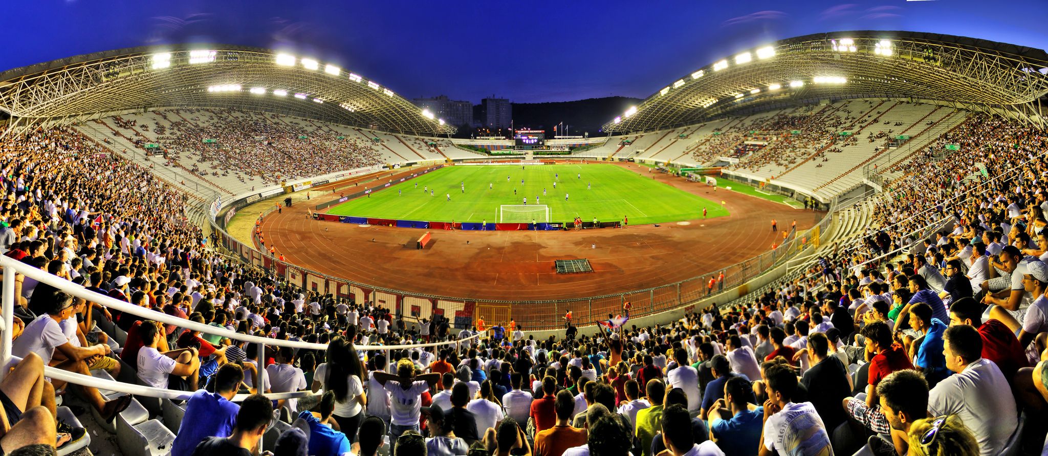 Stadion Poljud in Spinut, Split, Croatia