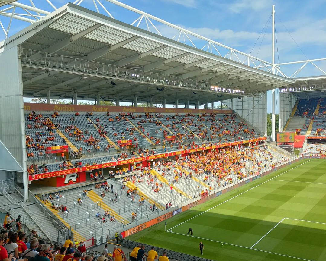 Stadium Bollaert-Delelis, Lens, France Editorial Image - Image of