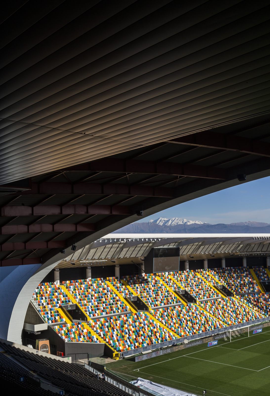 Dacia Arena, the stadium in Udine