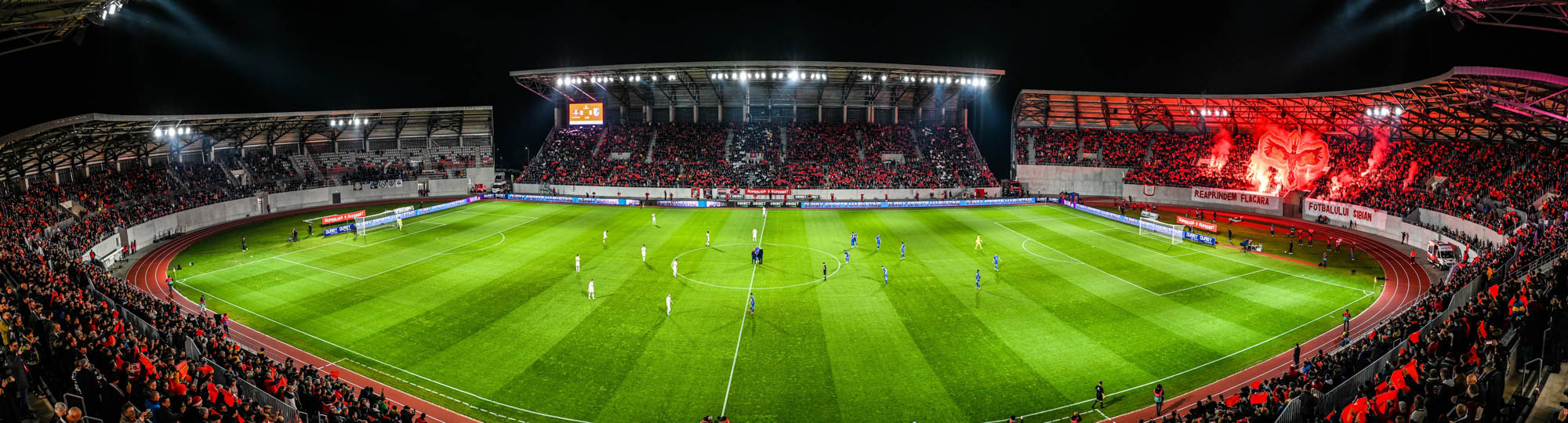 Stadionul Municipal (Sibiu), FC Hermannstadt, Google Earth