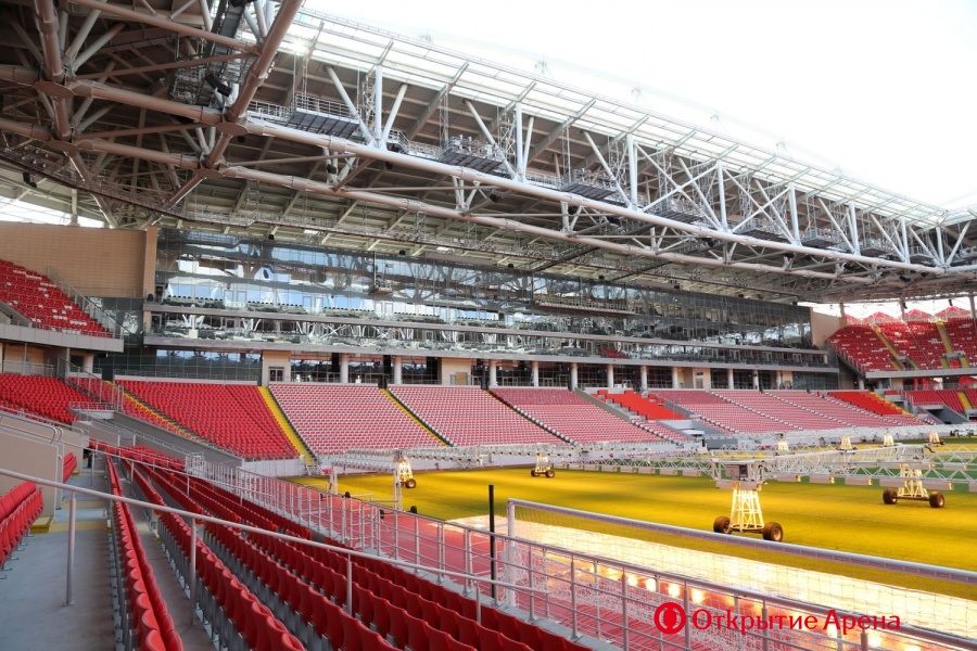 Otkritie Arena Spartak Stadium. Moscow Editorial Stock Photo - Image of  sport, stadium: 91980388