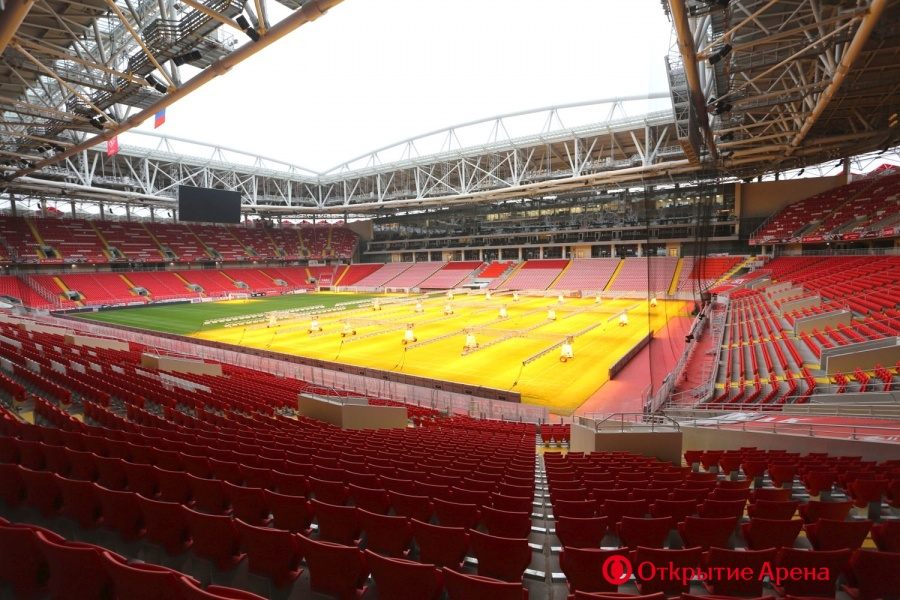 Otkritie Arena Spartak Stadium. Moscow Editorial Stock Photo - Image of  sport, stadium: 91980388