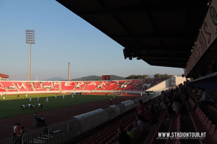 Čair Stadium, FK Radnički Niš. - Groundhopping & Ultra