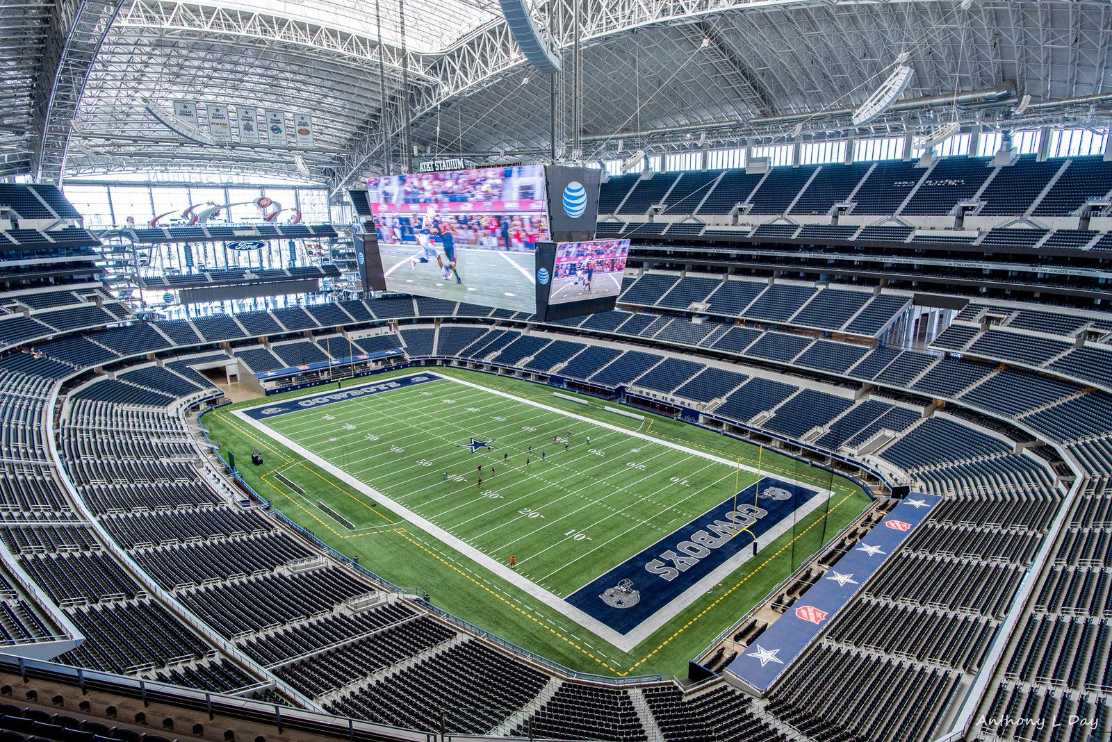 AT&T Stadium, Dallas Cowboys football stadium - Stadiums of Pro Football