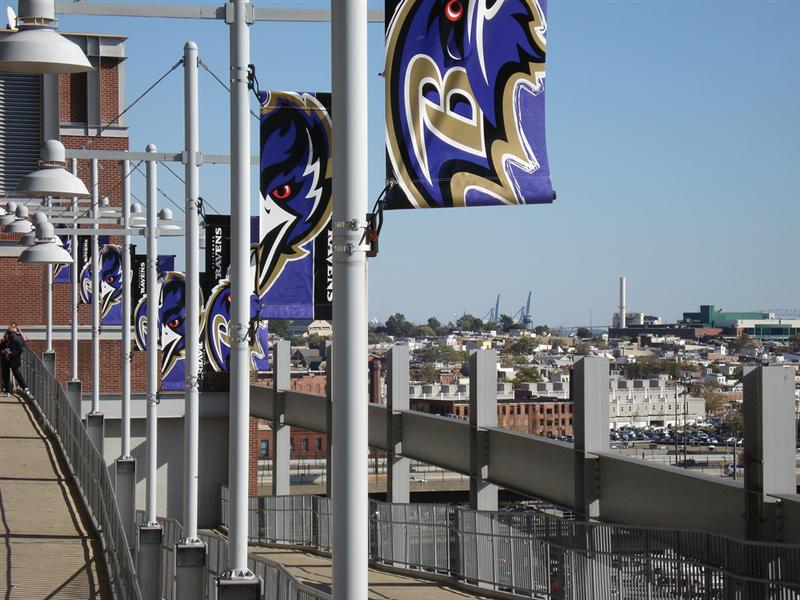 Before and After, Baltimore Ravens Stadiums (17/32): Memorial Stadium and  M&T Bank Stadium : r/nfl