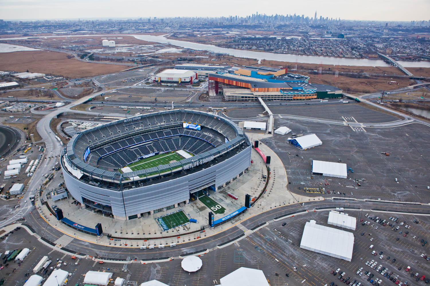 MetLife Stadium New Meadowlands Stadium StadiumDB