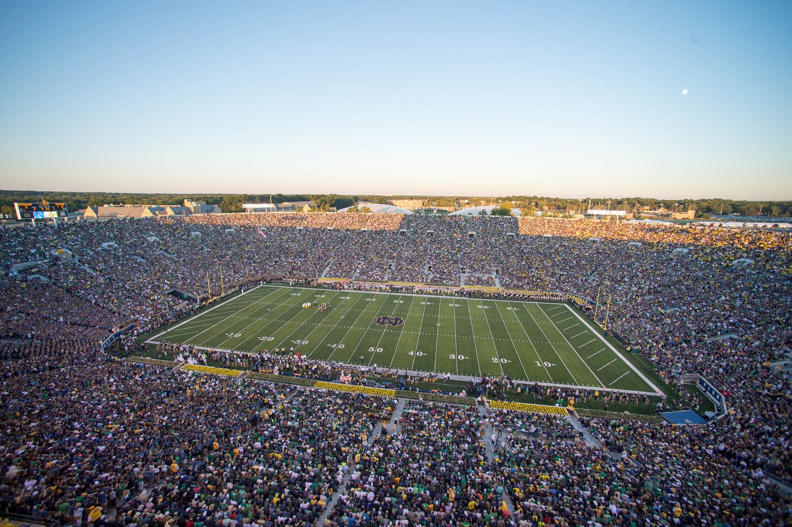 Notre Dame Stadium StadiumDB