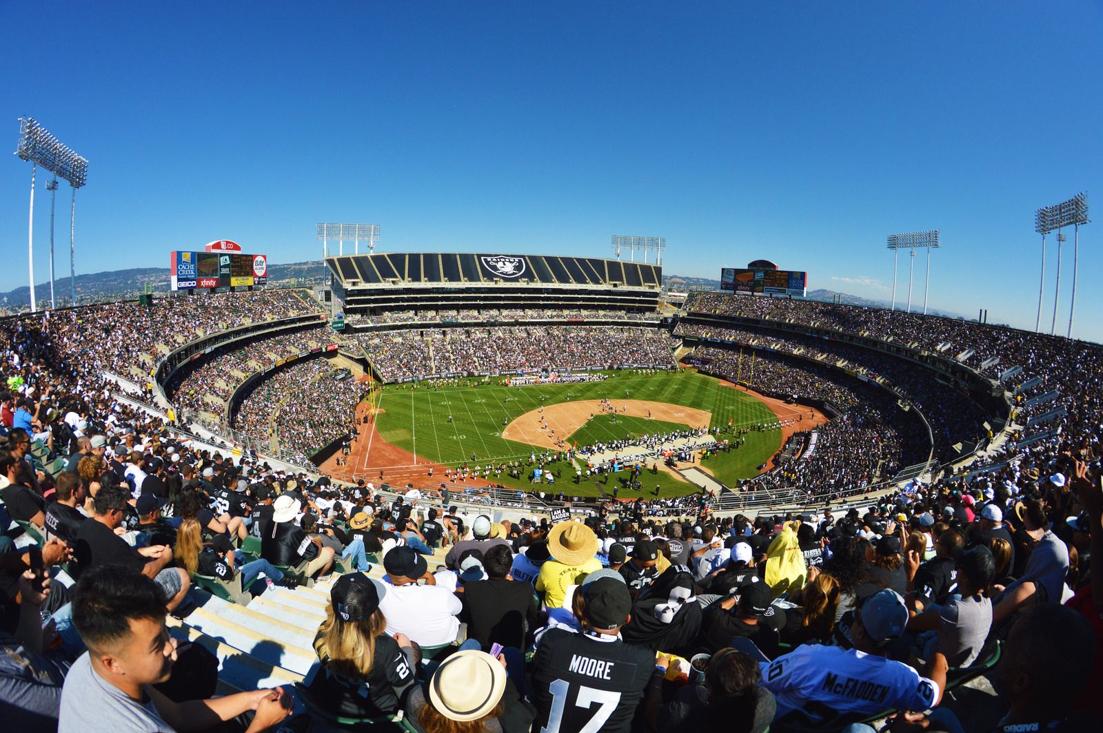 Raiders' home headaches: From 1960 in S.F. to today  Oakland coliseum,  Baseball park, Baseball stadiums pictures