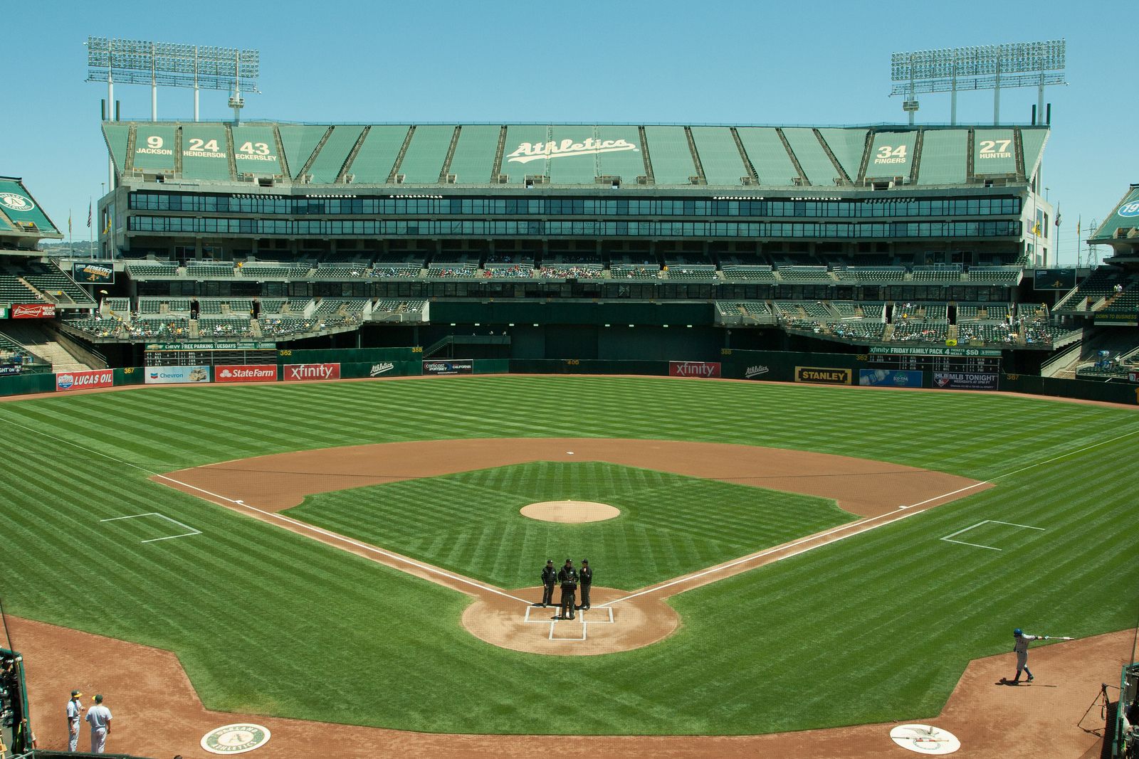 toyota oakland coliseum #7