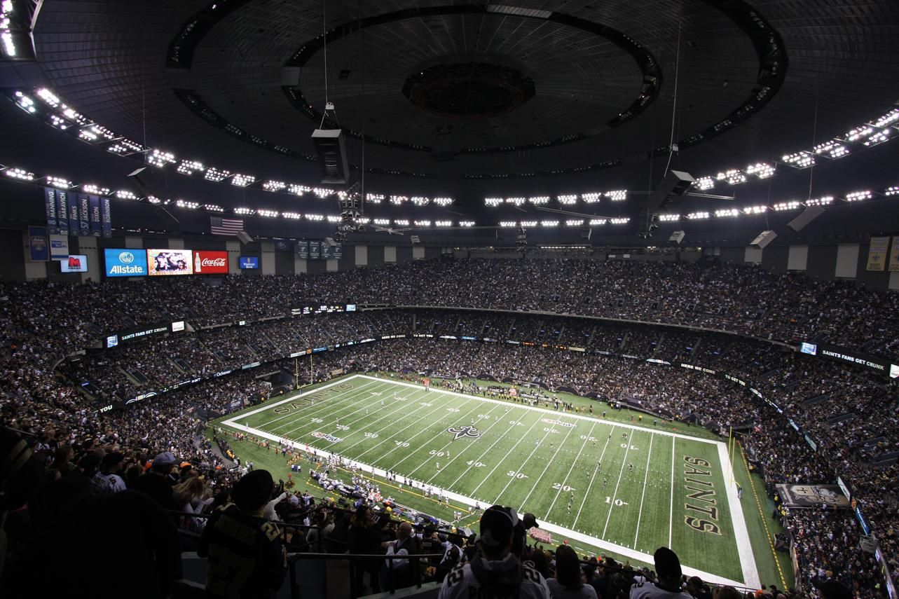 Where is mercedes benz superdome #1