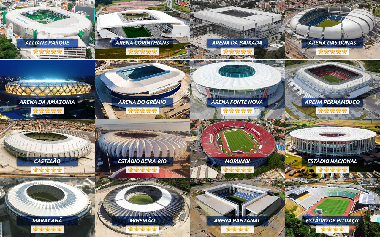 Brazilian stadiums