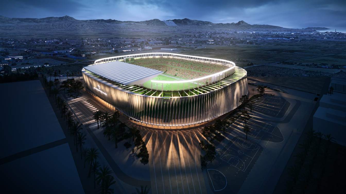 Design of Estadio Martínez Valero