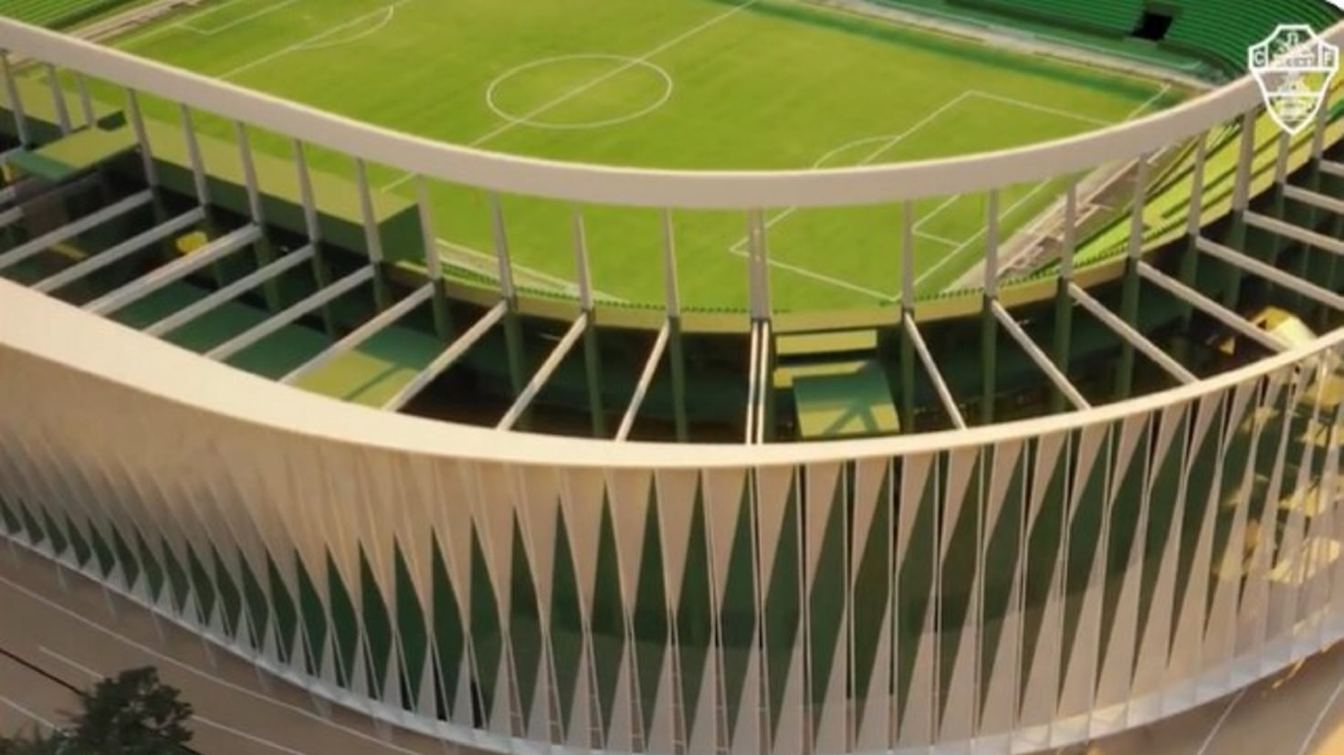 Design of Estadio Martínez Valero