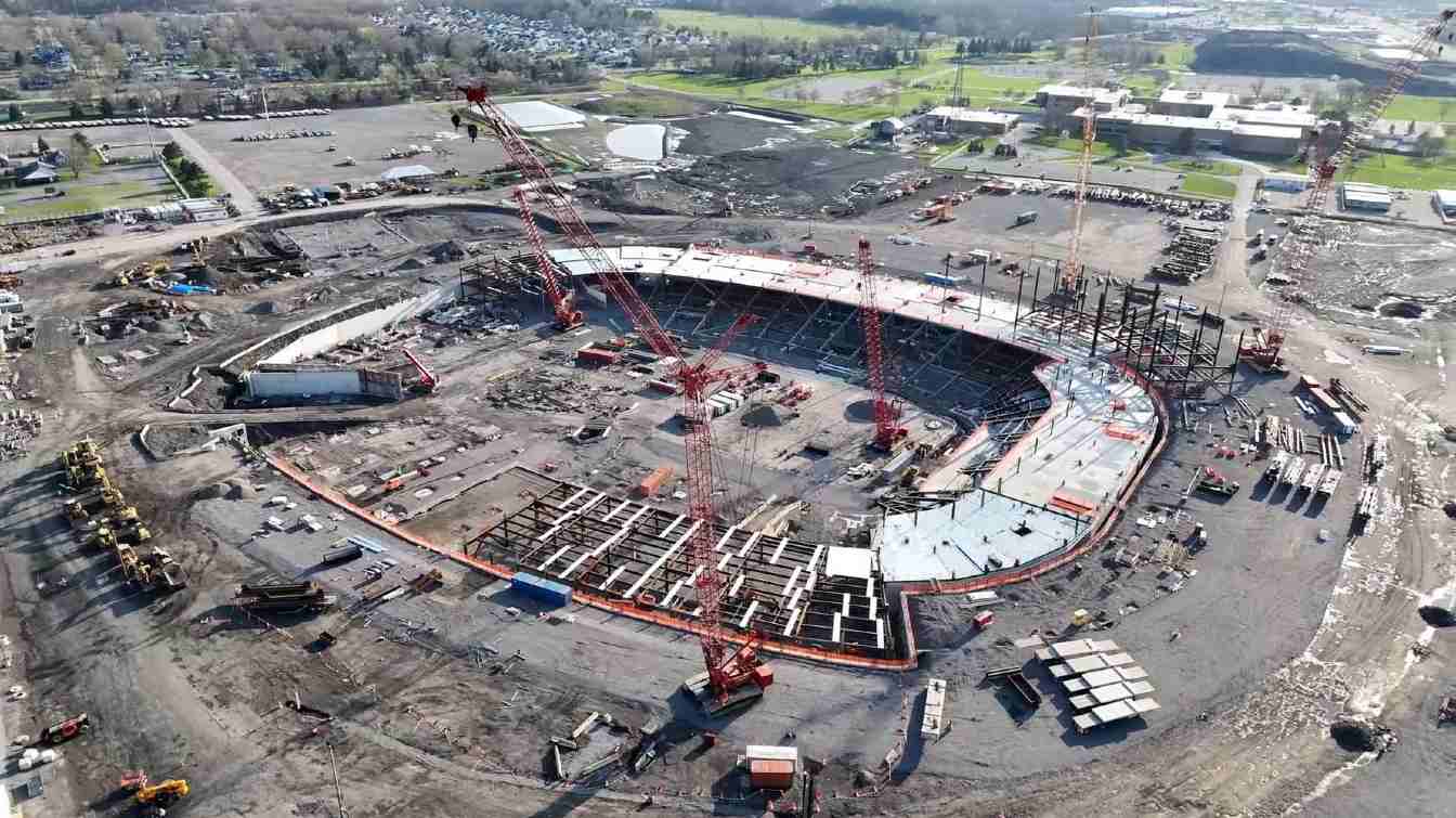 Construction of New Highmark Stadium