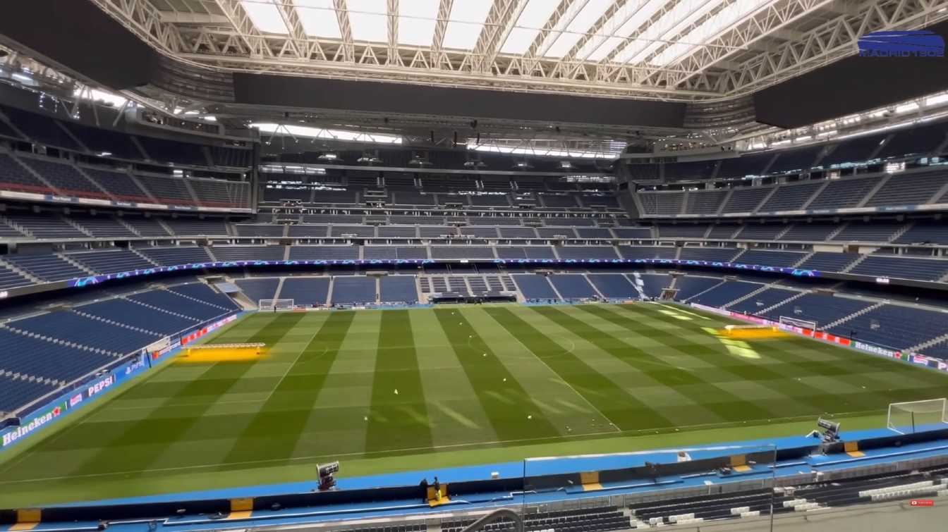 Construction of Estadio Santiago Bernabéu