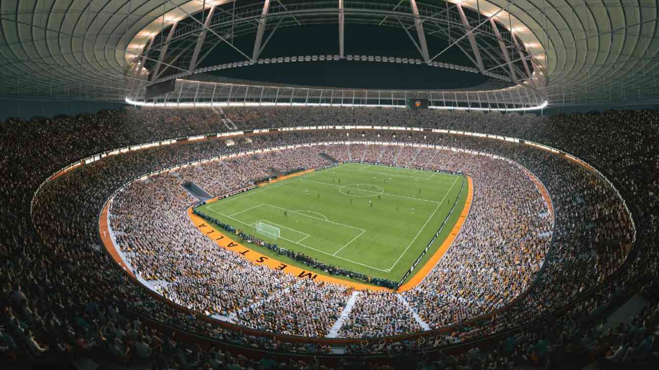 Design of Nou Mestalla from 2022