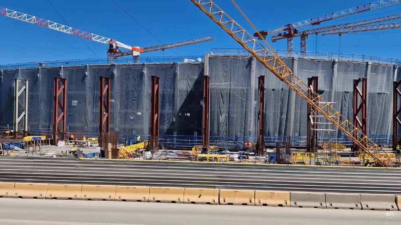 Construction of Spotify Camp Nou