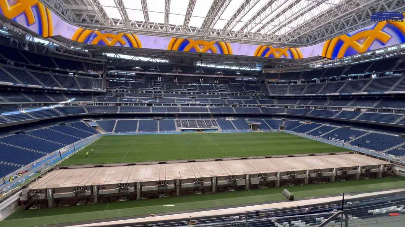 Construction of Estadio Santiago Bernabéu
