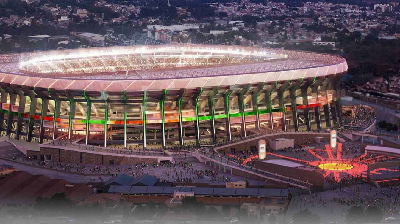 Design of Estadio Banorte (Estadio Azteca)