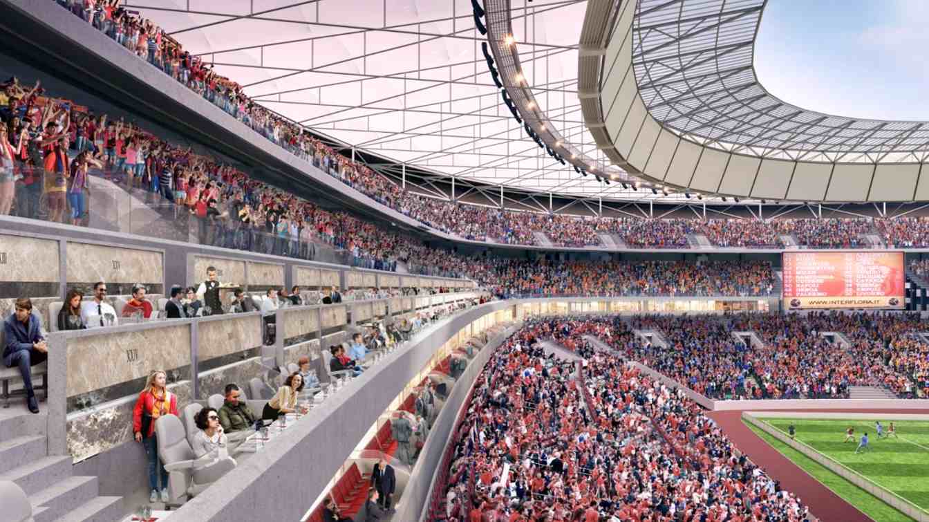 Design of Stadio della Roma 