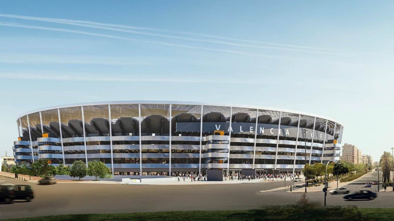 Design of Nou Mestalla 