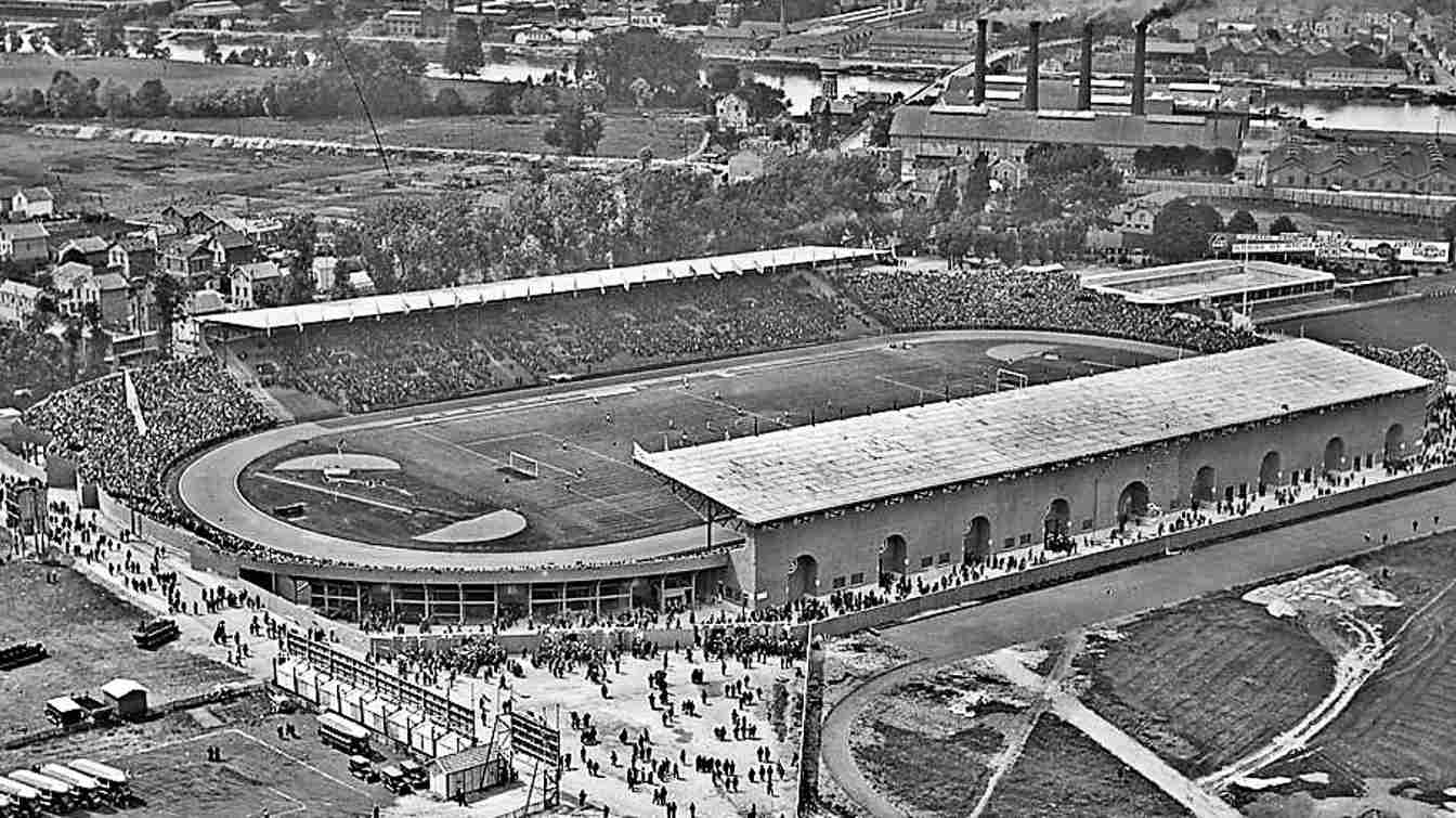 Stadium in Colombes in 1924 