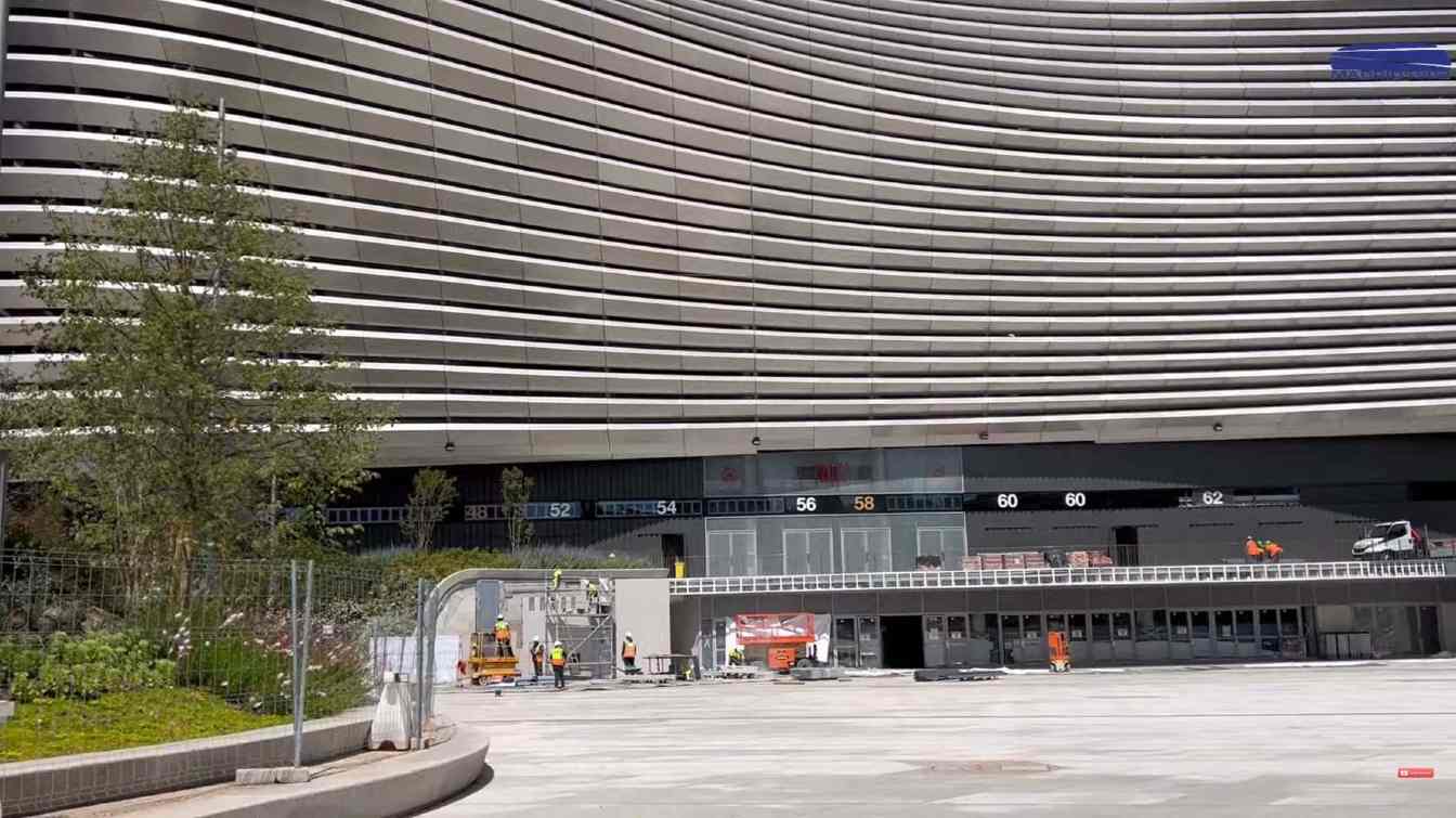 Budowa Estadio Santiago Bernabéu