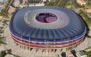 Spain: City of 1200 workers from all over the world with one goal - new Camp Nou