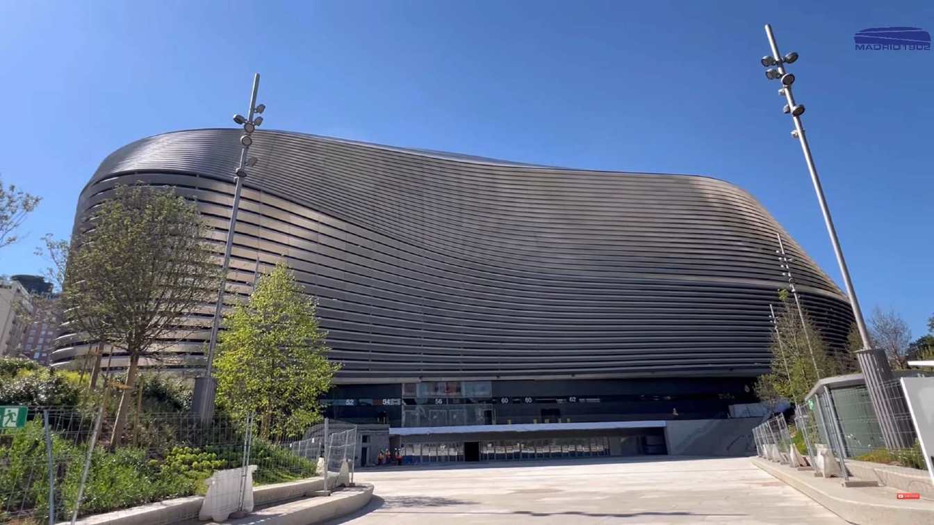 Construction of Estadio Santiago Bernabéu