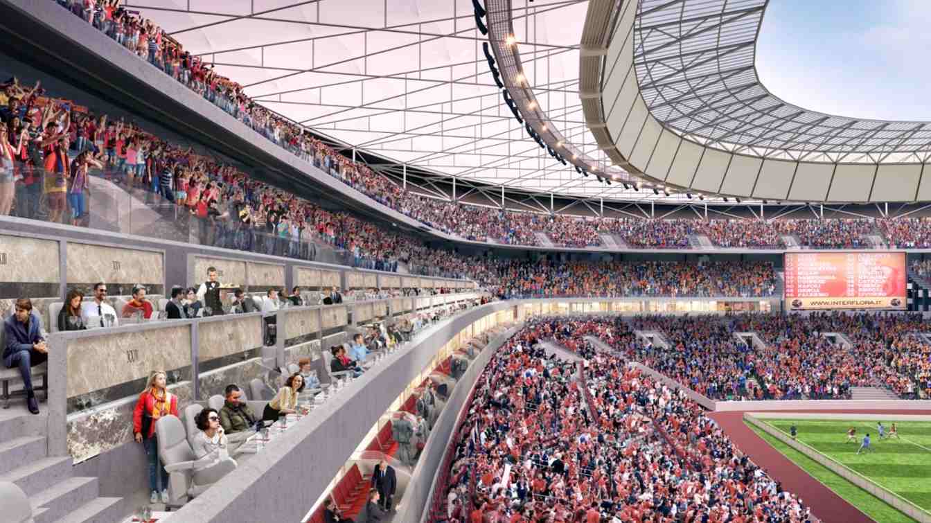 Design of Stadio della Roma