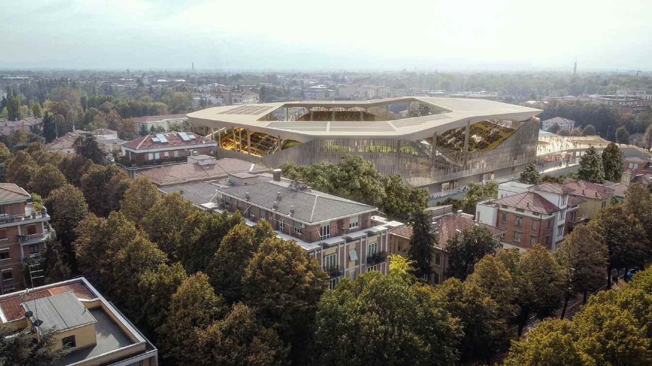 Design of Stadio Ennio Tardini