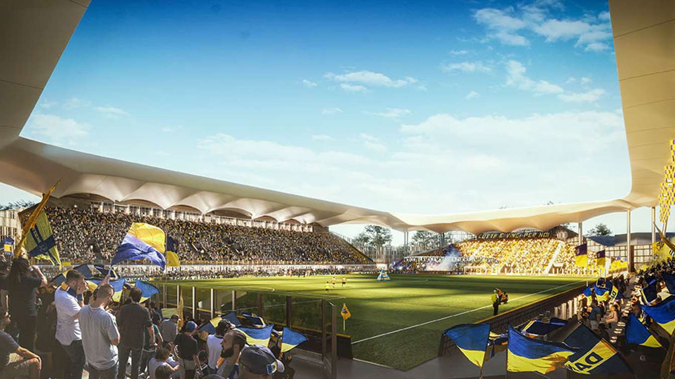 Design of Stadio Ennio Tardini